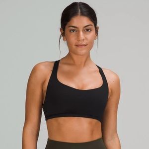 Lululemon Free to Be Wild Bra, black, size 6